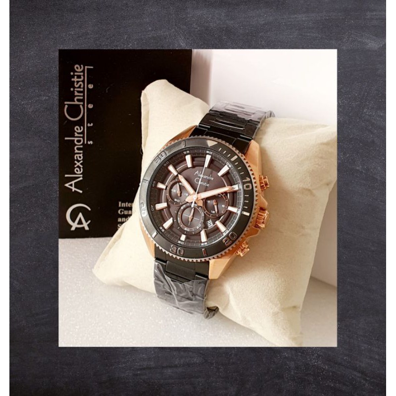 JAM TANGAN PRIA ALEXANDRE CHRISTIE AC6544 100% ORIGINAL