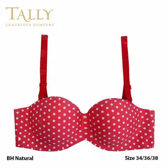 Bh Bra Natural Premium Push Up Seamless Motif Berkawat Murah.