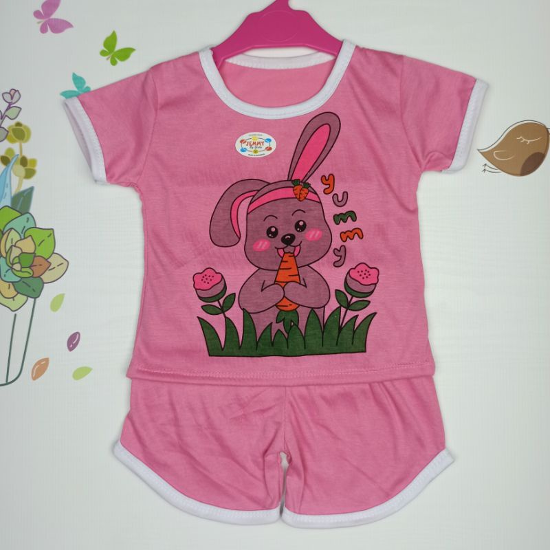 [Ss-7031c] Setelan Anak Chupa Chups / Setelan Retro / Pakaian Anak Kasual / Baju Bermain / Play Suit