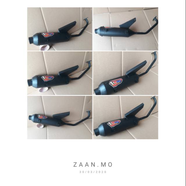 Knalpot racing mber mio m3,mio z, fino 125