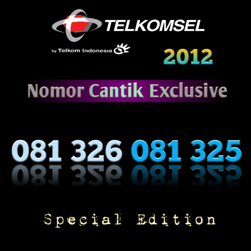 Kartu perdana nomor cantik exclusive 2012 / 2014 / 2015 Telkomsel berkualitas special simPATI