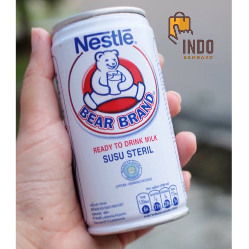 Susu Beruang Bear bran isi 30 pcs karton dus / susu beruang 198ml dus isi 30 kaleng