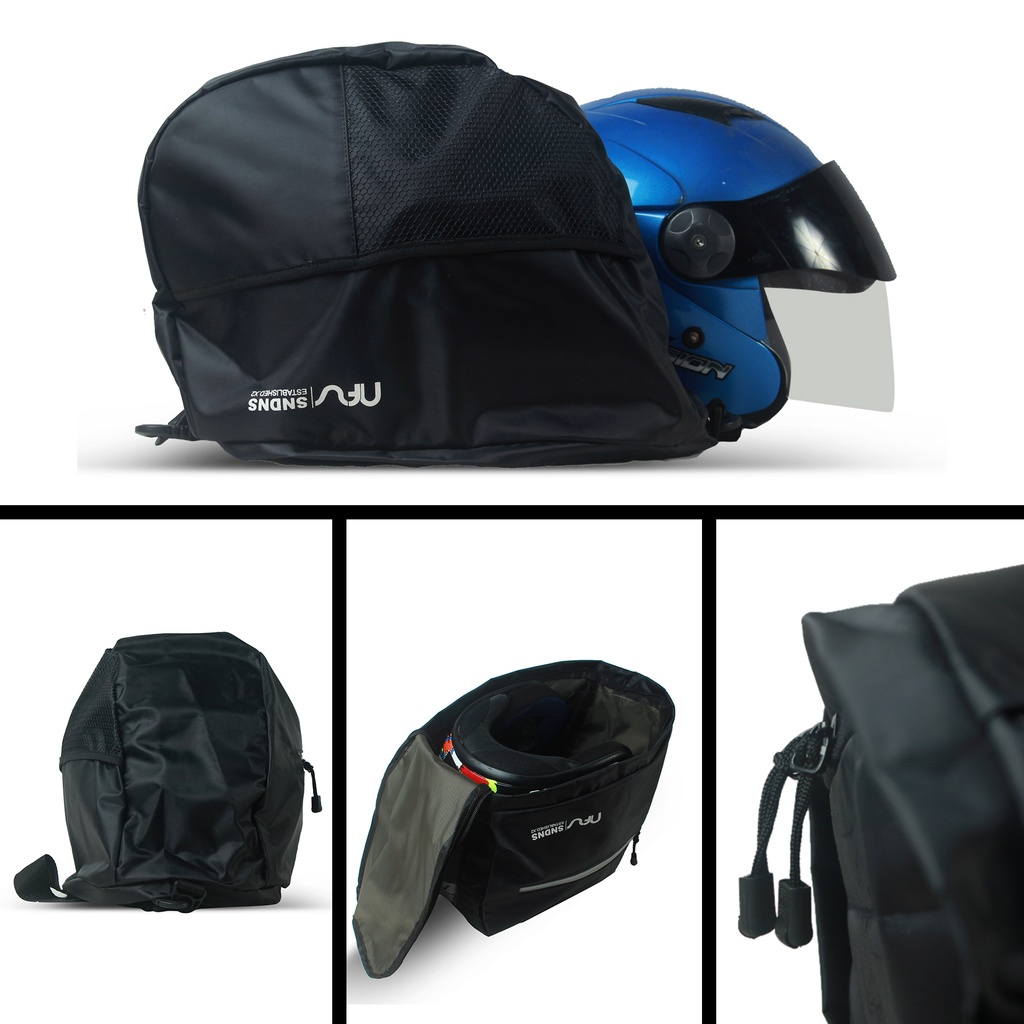 TAS HELM FULL HALF FACE WATERPROOF