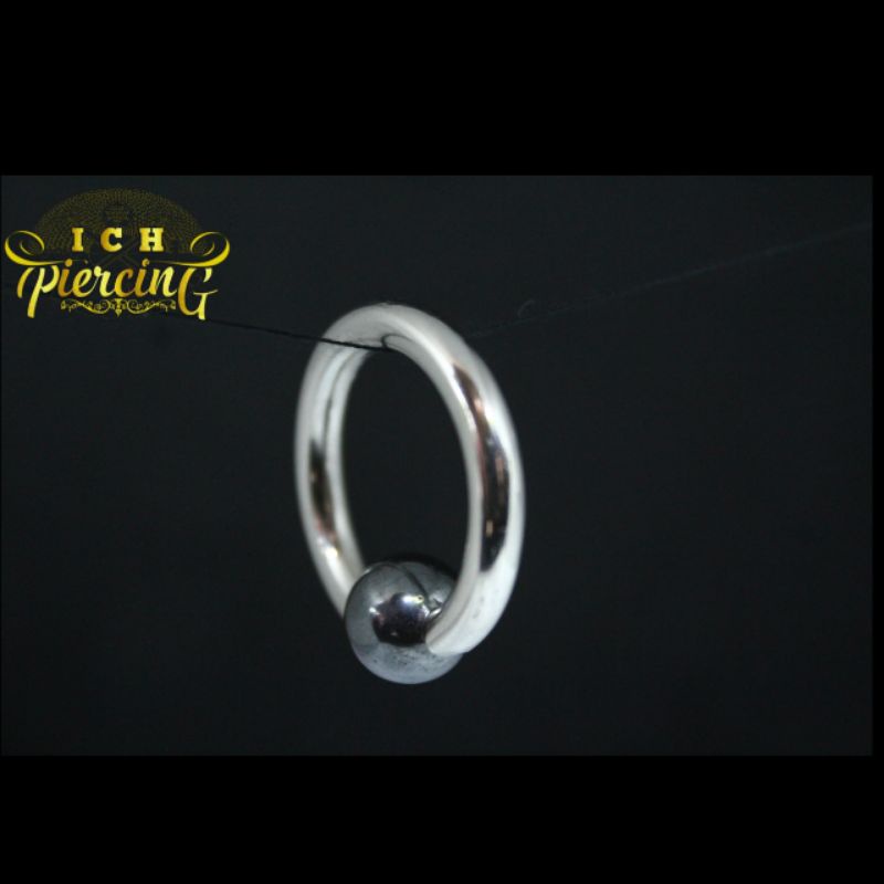 bandul piercing / mainan piercing / pemberat piercing / bandulan 14mm-16mm