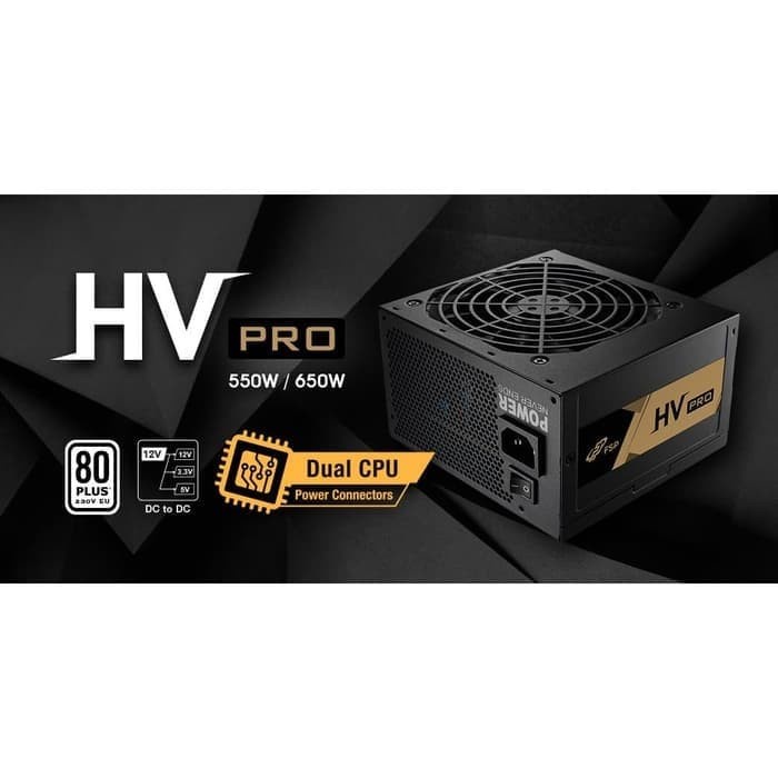 FSP Power Supply HV PRO 550W 80+ NEW