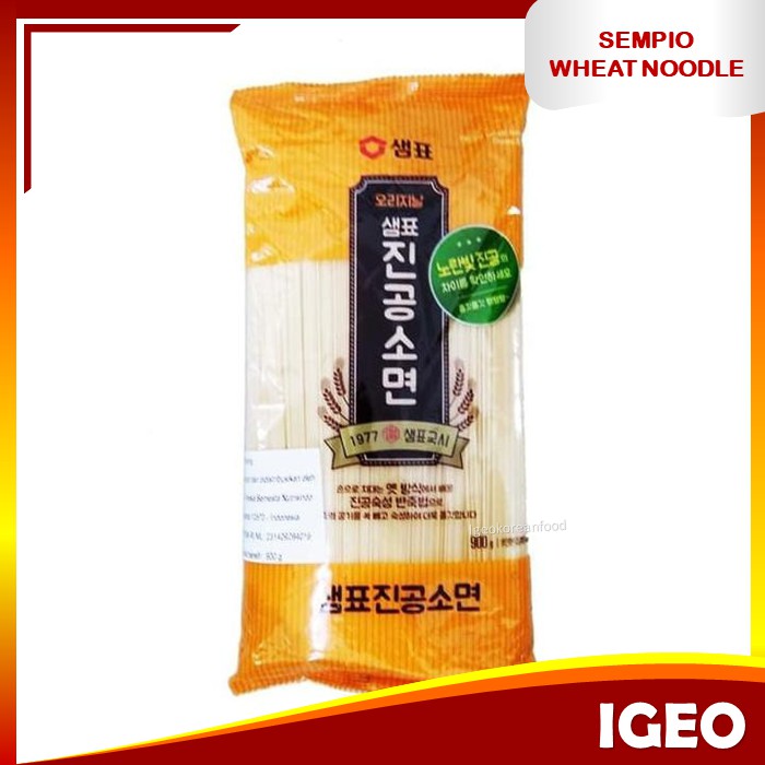 

Sempio Mie Gandum Kering 900gr Wheat Noodles Import Korea