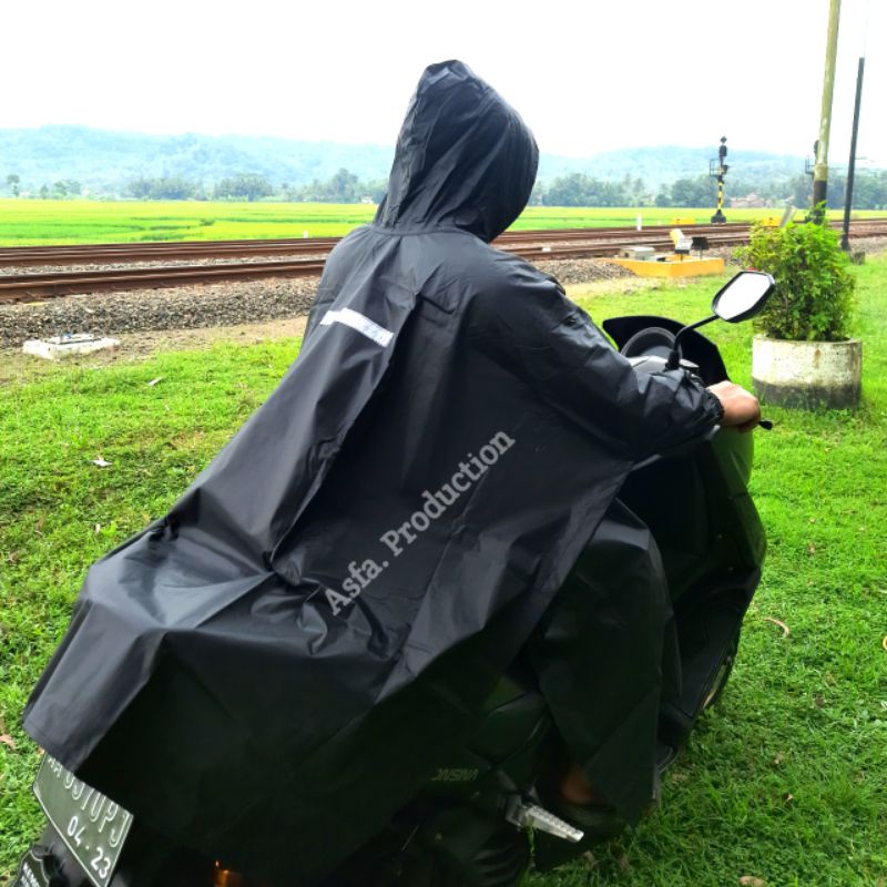 RAINCOAT, JAS HUJAN PONCO LENGAN/KELELAWAR DEWASA PRIA WANITA