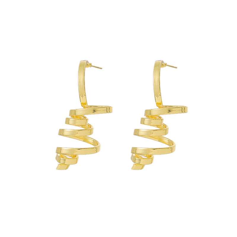S925 Korea niche desain personalized anting-anting perempuan ins angin dingin Net merah anggun antin