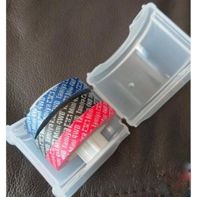 

(BISA COD) MULTIPURPOSE TAPE DISPENSER / TEMPAT + PEMOTONG ISOLASI TAMIYA NEW Kode 444