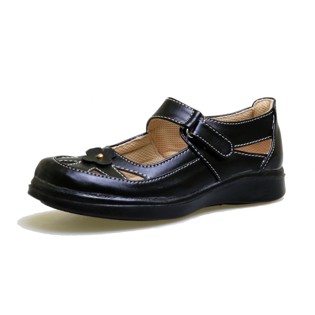 Sepatu Flat Hitam Anak Perempuan BM-05 Flat Shoes Sekolah , Pesta &amp; Balet