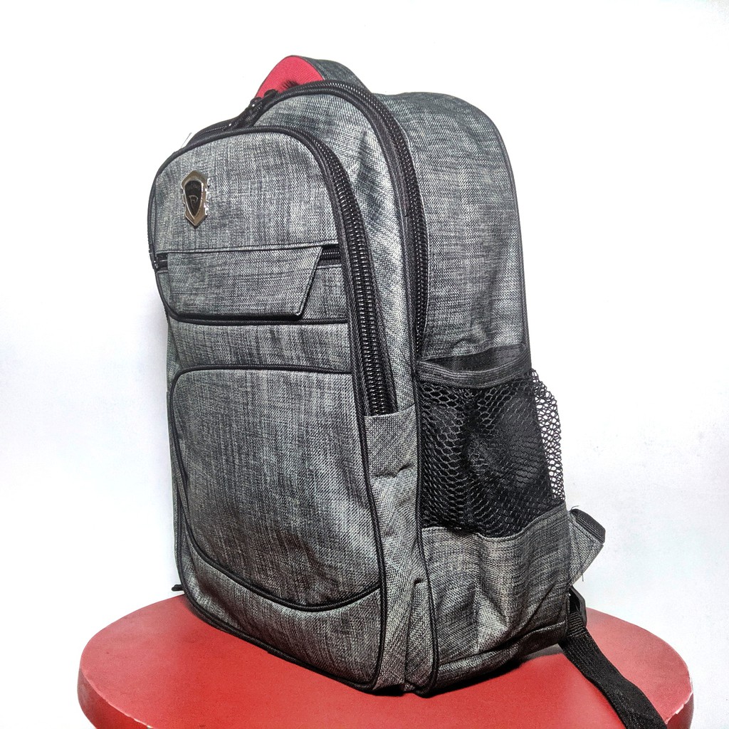 TAS POLLO PARIS SILVER/TAS LAPTOP/TAS SEKOLAH/ TAS REMAJA/