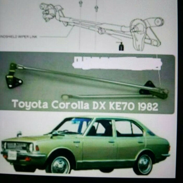 Link Wiper Corolla DX thn 1980 - 1983