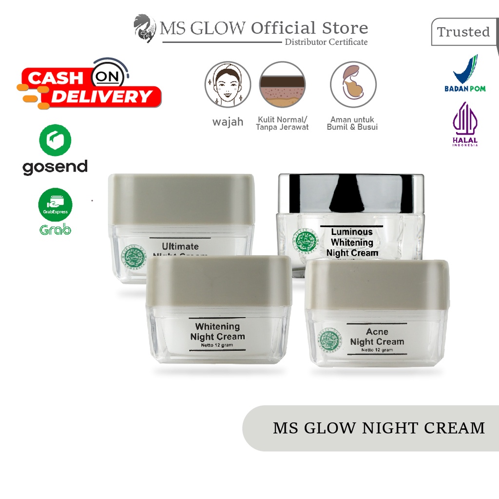 Night cream MS glow