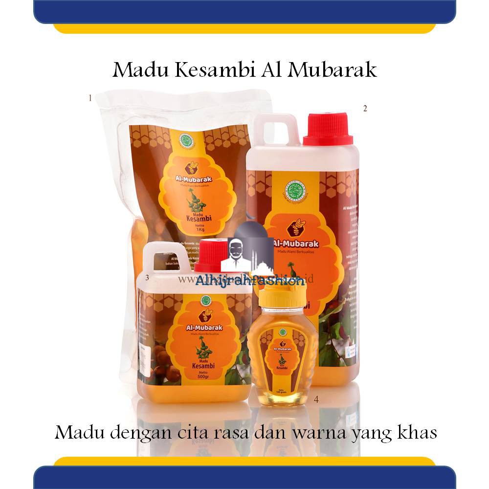 

Madu Kesambi Al Mubarak isi 1kg Madu Murni Madu Asli
