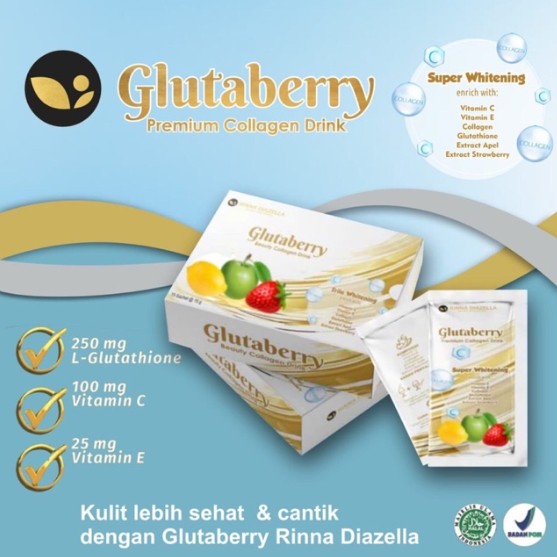 GLUTABERRY RINA DIAZELLA COLLAGEN DRINK