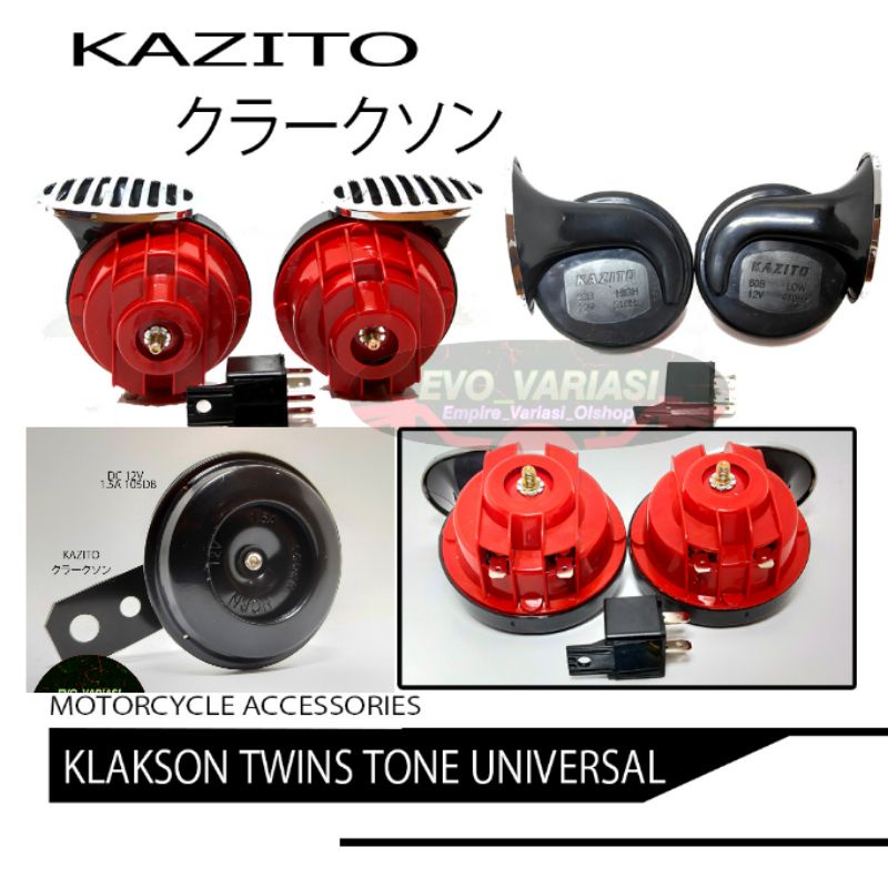 klakson keong double dan klakson single standar klakson variasi klakson motor dan mobil universal