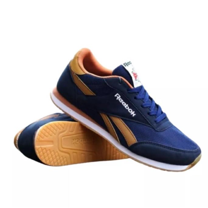 Sepatu Pria Reebok Clasic Sneakers Kets Runnning Joging Import Murah