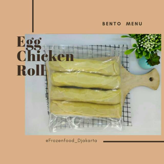 

Egg chicken roll / Chicken Egg Roll ala Hok*en isi 4 lenjer Frozen