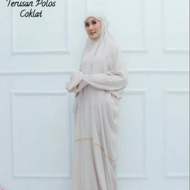 MUKENA TERUSAN BAHAN RAYON SUPER PREMIUM