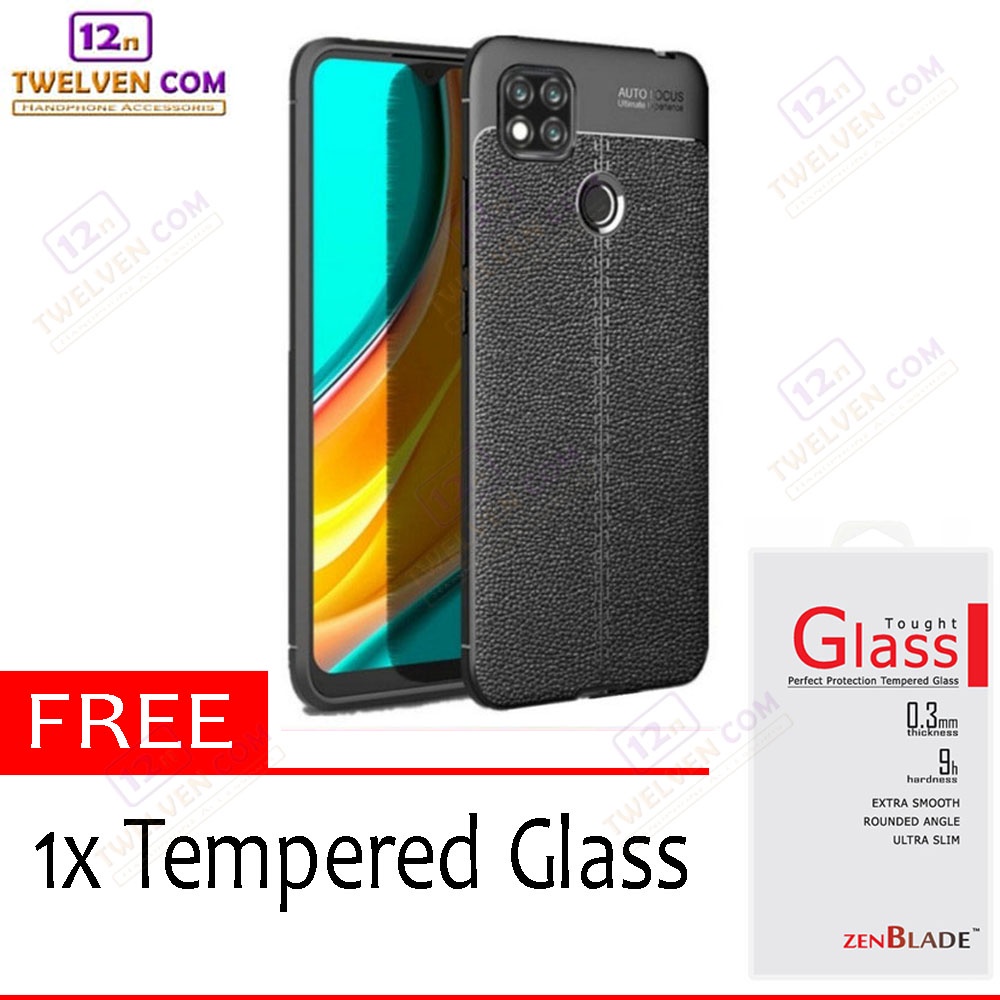 [FLASH SALE] Case Auto Focus Softcase Xiaomi Redmi 9c - Free Tempered Glass