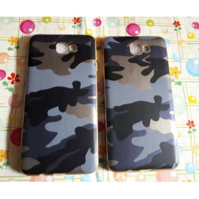 Softcase Case Army Loreng Crom For Samsung Galaxy J7 Prime
