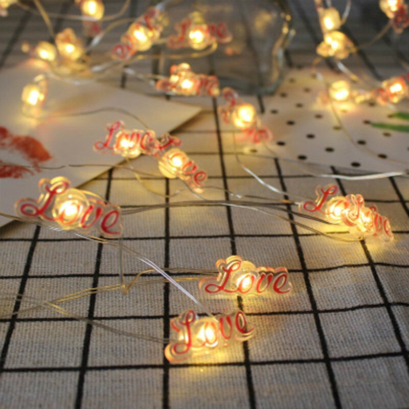 ins Popular LED String Lamp Fairy Light Kids Room Birthday Party Wedding Decor