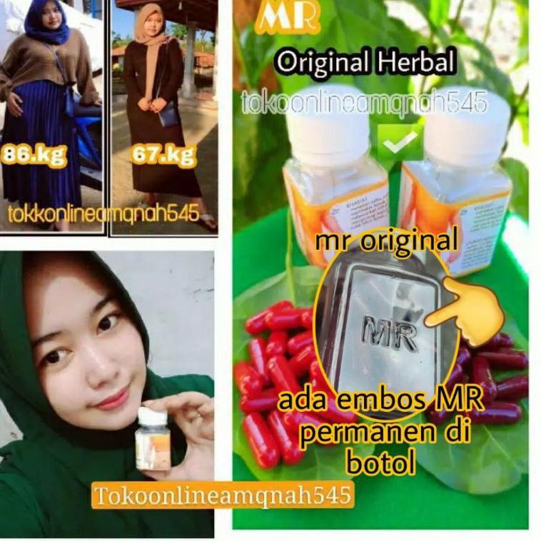Promo SpesialPelangsing mr (ori ada embos MR di botol **