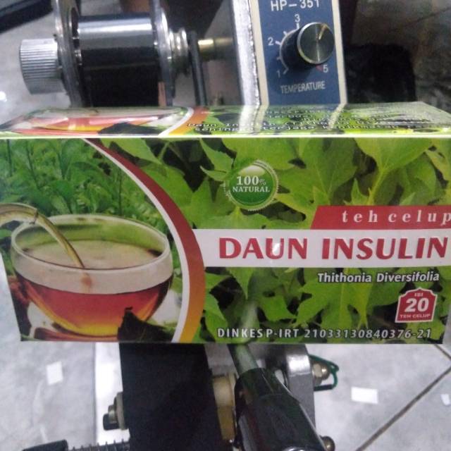 TEH CELUP DAUN INSULIN ATASI DARAH TINGGI ASMA DIABETES DAN KOLESTROL (INSULIN)