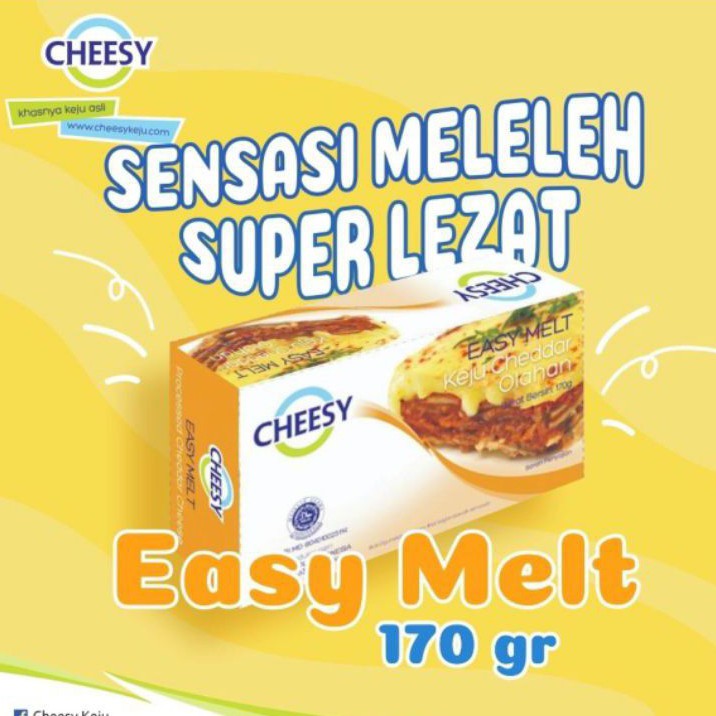 

cheesy easy melt 170gr