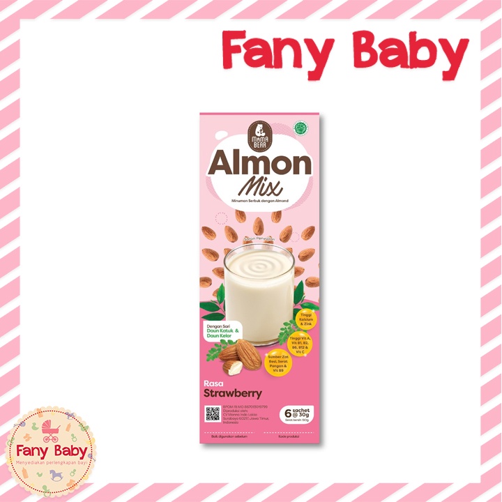 MAMA BEAR ALMON MIX STRAWBERRY 180GR / ASI BOOSTER