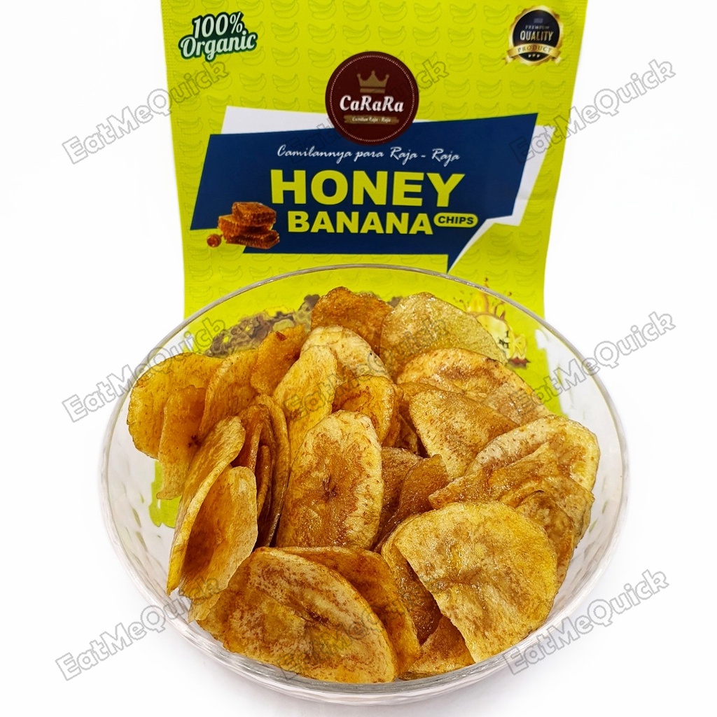 

Carara Honey Banana Chips Keripik Pisang Madu & Kripik Rambak Pisang