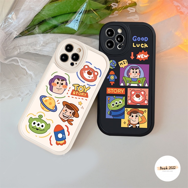 Case of Buzz Lightyear Toy Story Anak Laki-Laki Untuk Realme C53 C11 C55 C25s 10 Pro+C30 8 7i 7 8Pro C17 8i 9i C31 C21Y C25Y C15 C25 C35 GT C3 C12 C21 5 6 6s 6i 5i C1 Case Sofe C20A C20