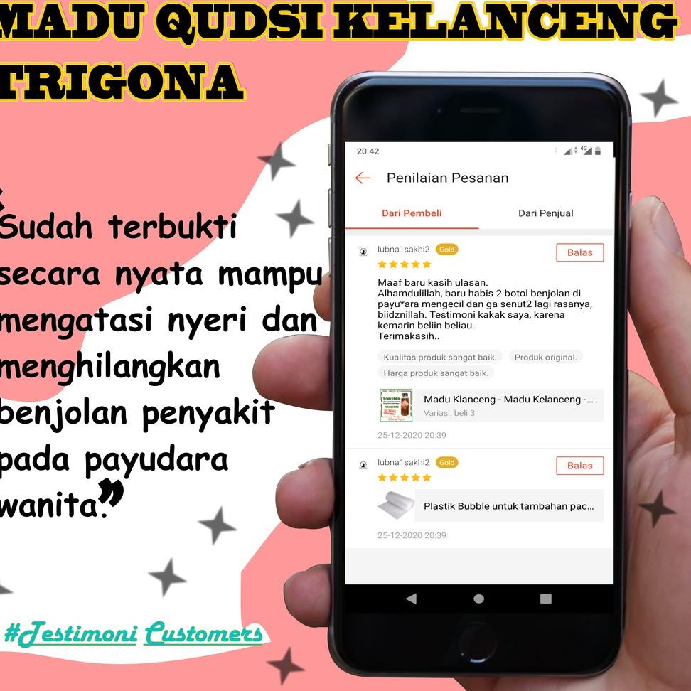 

[100% terbaik] [HOT PROMO] Madu Klanceng - Madu Kelanceng - Madu Kelulut - Madu Qudsi - Madu Asli -