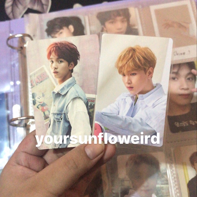 (BOOKED) Pc photocard haechan nct dream 127 we go up season greeting sg17 2017