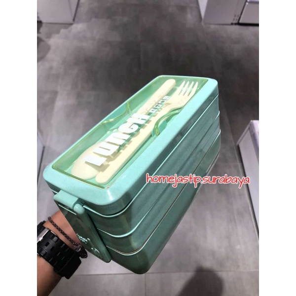 LUNCH BOX, TEMPAT BEKAL 3SUSUN by KKV