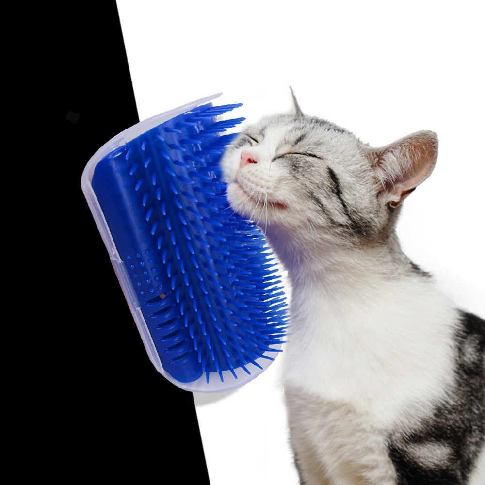 SISIR CORNER MOTIF 15 - Sisir Sudut Premium Bulu Rambut Rontok Hewan Kucing Anjing Kelinci Pet Hair Brush Grooming