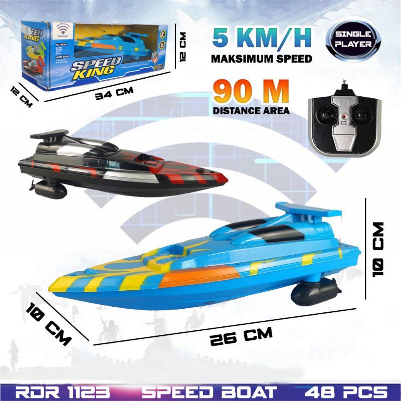 RC SPEED BOAT PERAHU KAPAL LAUT PESIAR