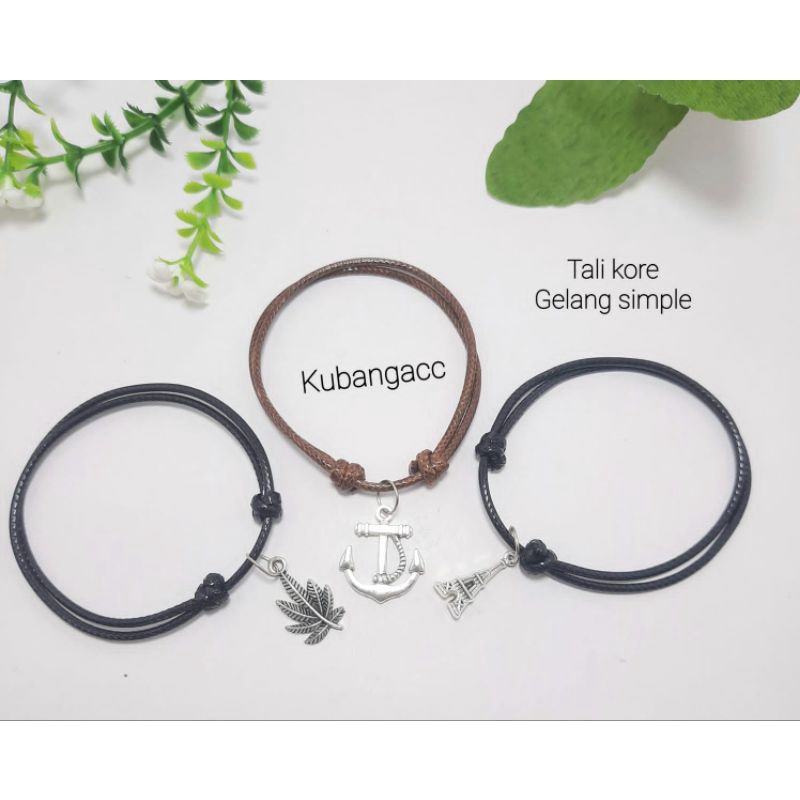 Gelang Tali Simple Gelang Simple Couple Gelang Tali Korea Gelang Pria Wanita