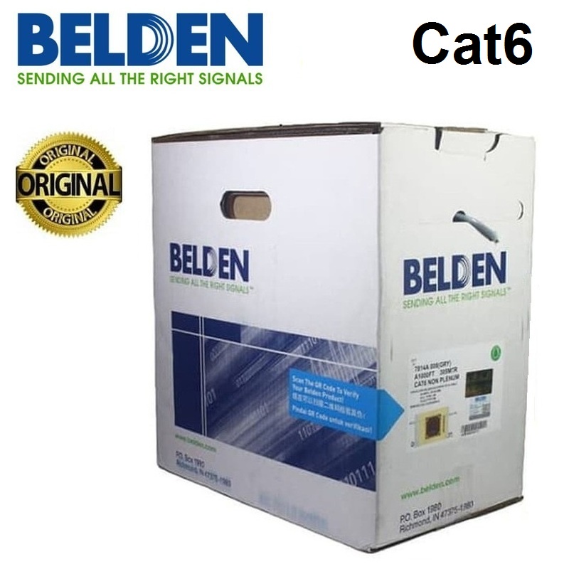 Belden Kabel Lan UTP Cat6 Ethernet Cable 1000feet - 305M