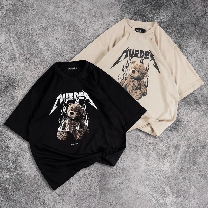 Kaos distro oversize motif