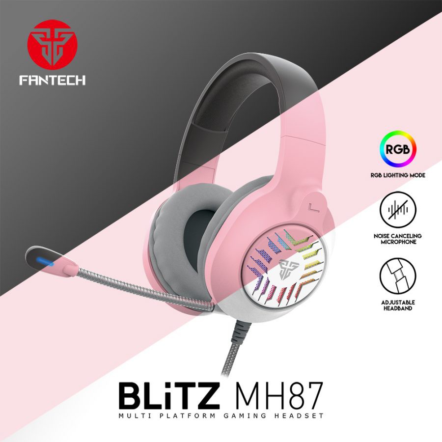 Fantech MH87 Blitz Headset Gaming Multiplatform Jaktech.id