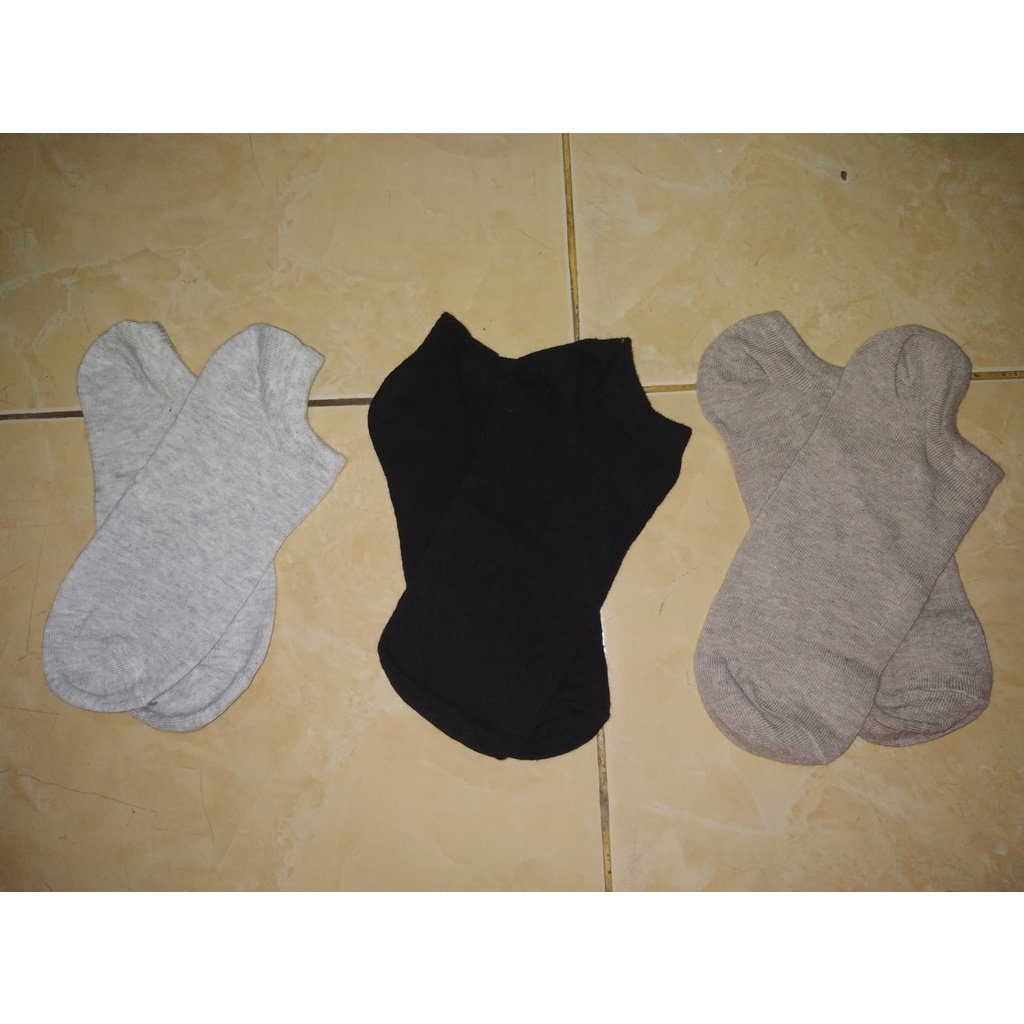 (Grosir) 24 Pasang Kaos Kaki Mata Kaki Warna Warni