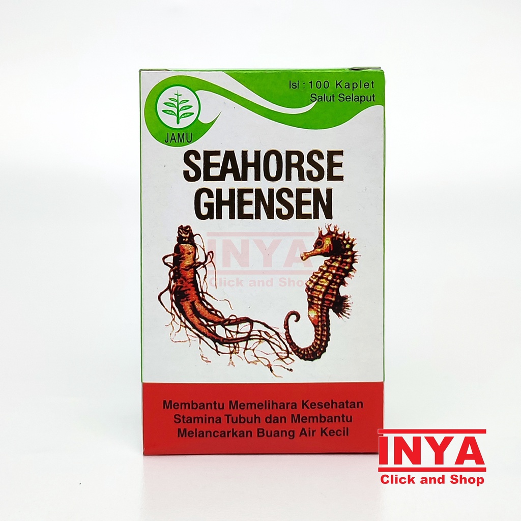 SEAHORSE GHENSEN 100 Kaplet - Jamu