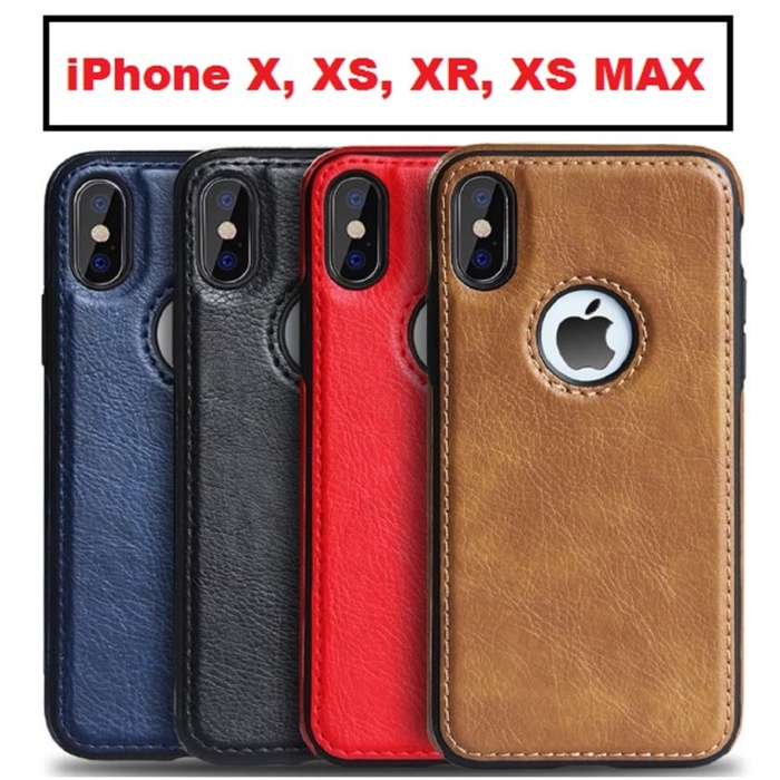 Case Casing Kulit IPhone X XS XR XS MAX EXCLUSIVE