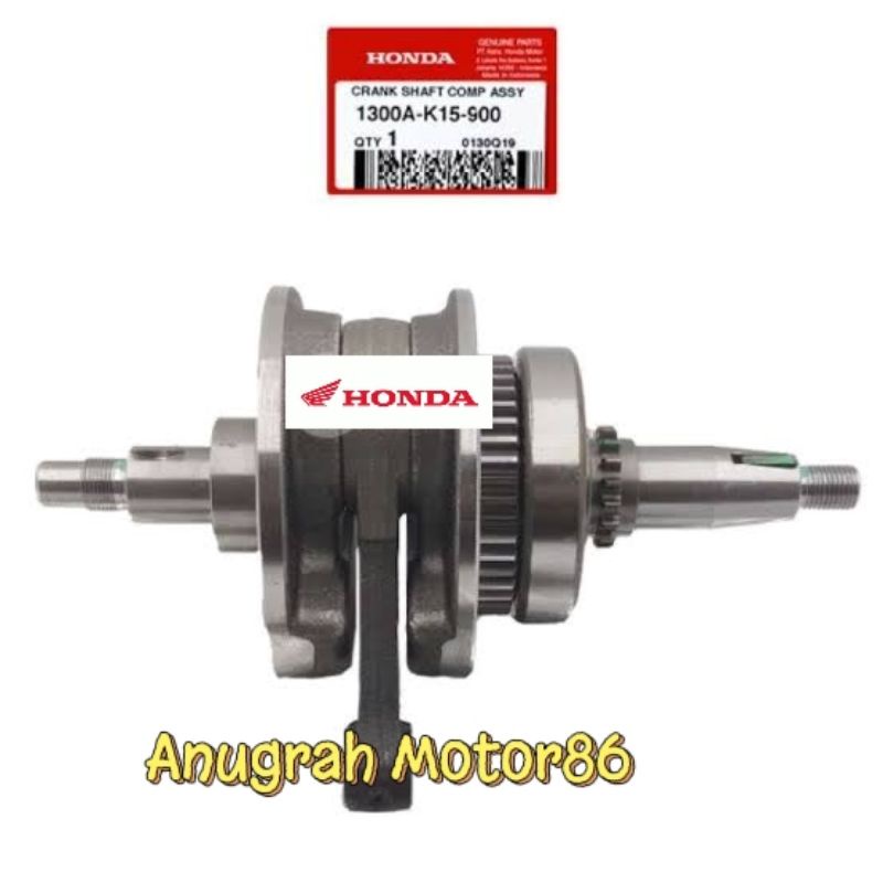 1300A-K15-900 crank shaft kruk as bandul cb 150R old cbr 150R K45A ori honda AHM