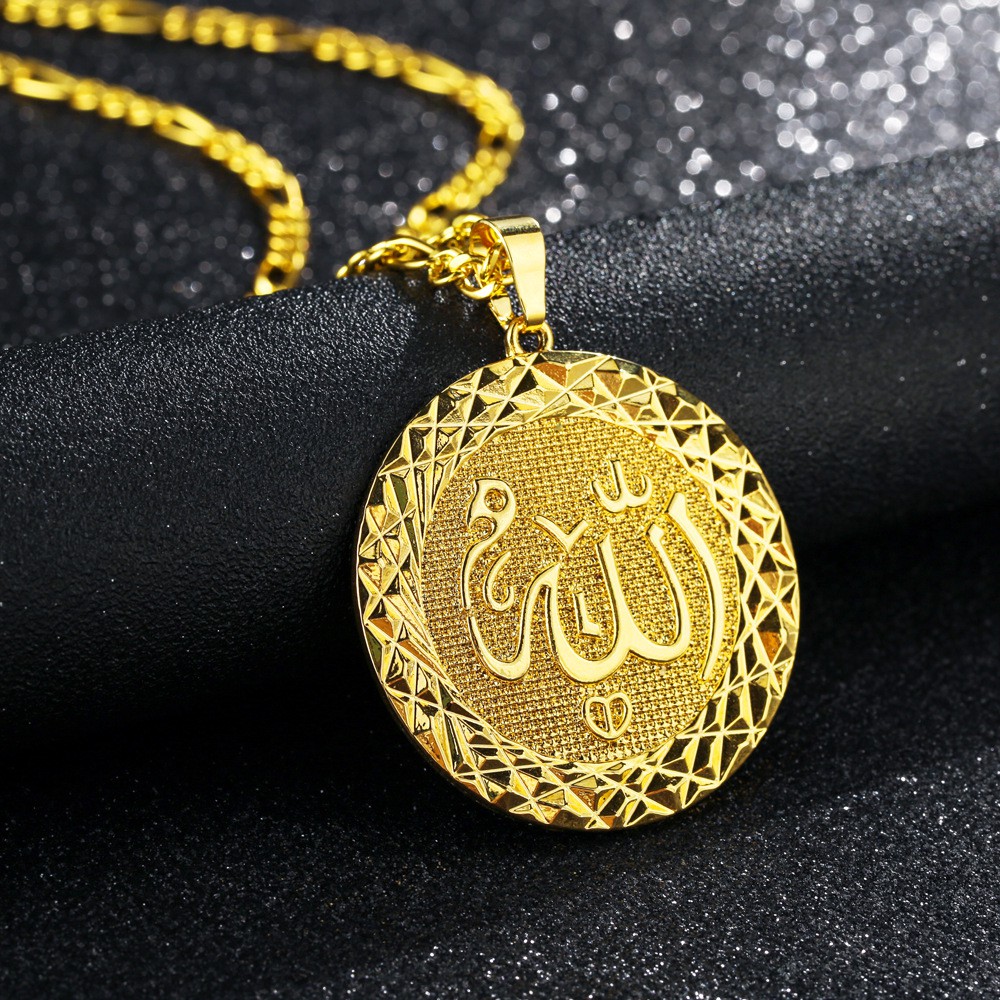 Kalung Arab Stainless Steel 24K Kalung Emas