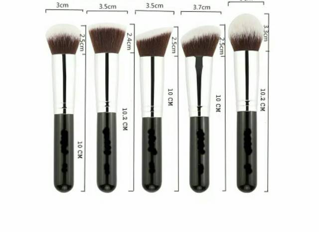 Caelash Kuas Make-Up Mini 10pcs/Set