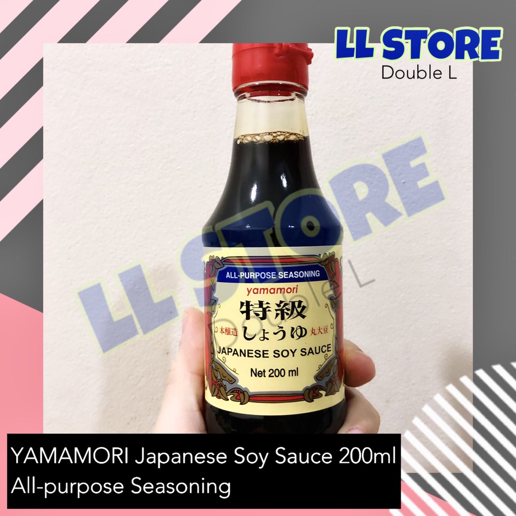 

YAMAMORI Japanese Soy Sauce 200ml | Kecap Asin Jepang 200 ml