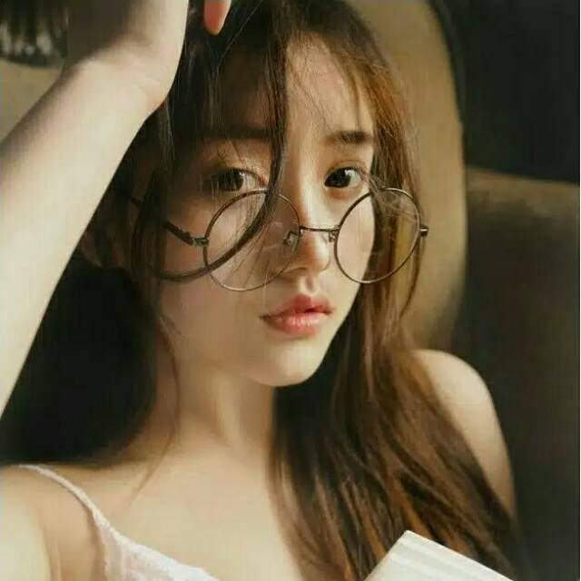Kacamata Bulat Design Korea Pria dan Wanita / Kacamata Oval Korea / Kacamata Model Korea
