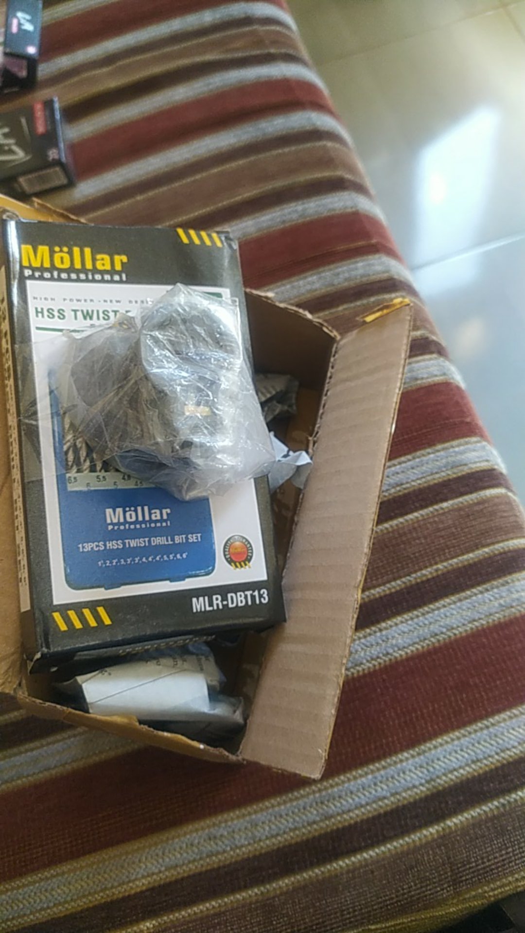 Mata Bor Besi Set 13 Pcs Mollar